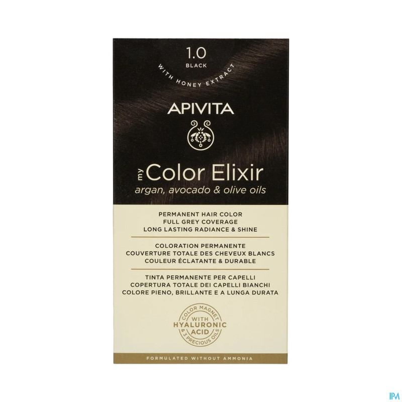 Apivita my color 1.0 black 2