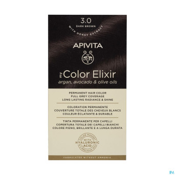 Apivita my color 3.0 dark brown 2