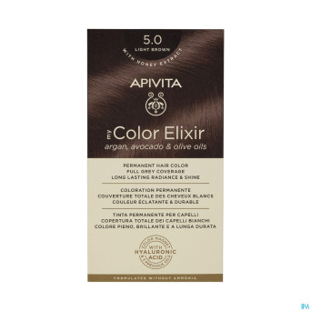 Apivita my color 5.0 light brown 2