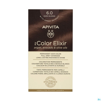Apivita my color 6.0 dark blonde 2