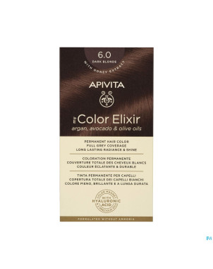 Apivita my color 6.0 dark blonde 2