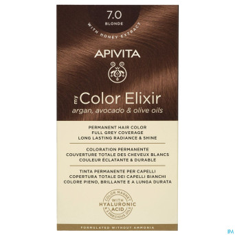 Apivita my color 7.0 blonde 2
