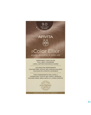 Apivita my color 9.0 very light blonde 2