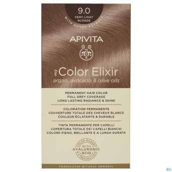 Apivita my color 9.0 very light blonde 2