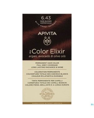 Apivita my color 6.43 dark blonde copper gold 2