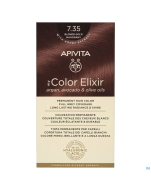 Apivita my color 7.35 blonde gold mahogany 2