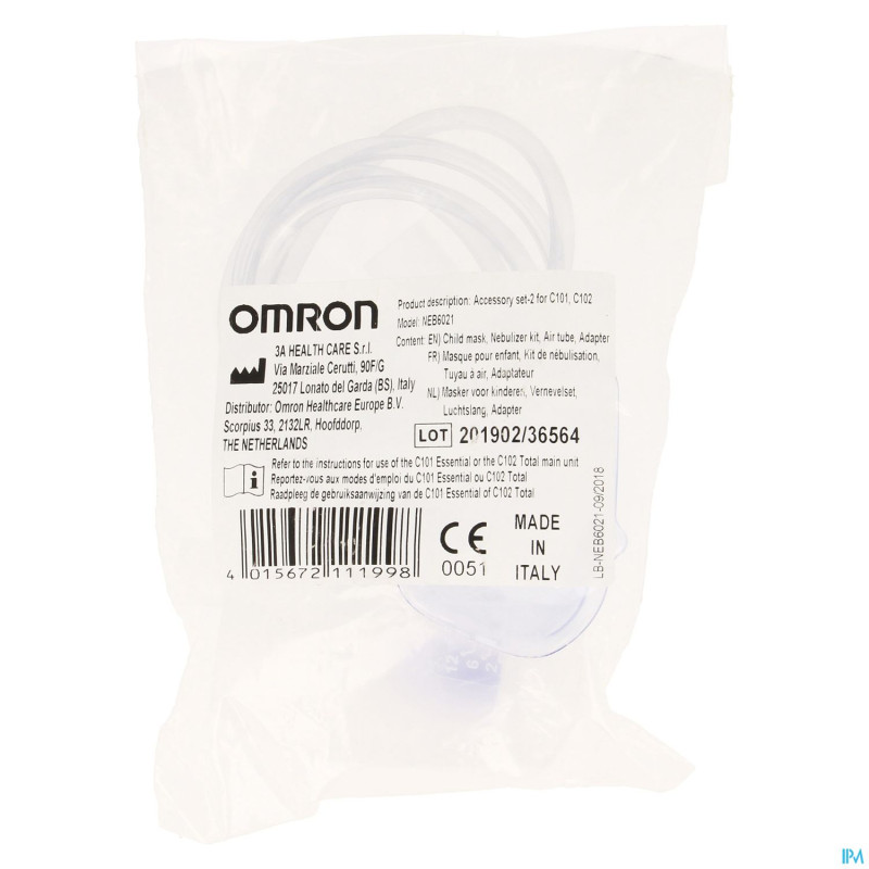 Omron set nebulisation enfant c101/c102