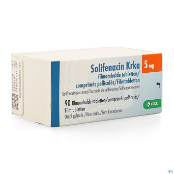 Solifenacin krka  5mg comp pell 90 x  5mg