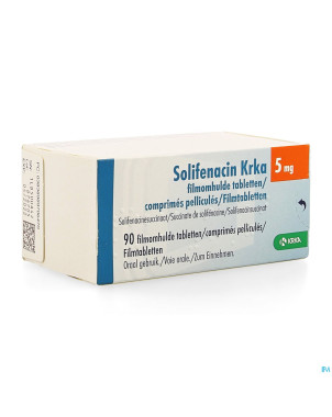 Solifenacin krka  5mg comp pell 90 x  5mg