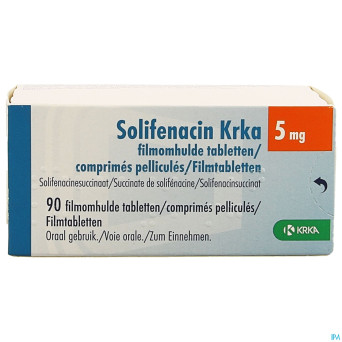 Solifenacin krka  5mg comp pell 90 x  5mg