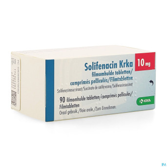 Solifenacin krka 10mg comp pell 90 x 10mg