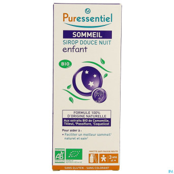 Puressentiel sommeil sirop douce nuit enfant 125ml