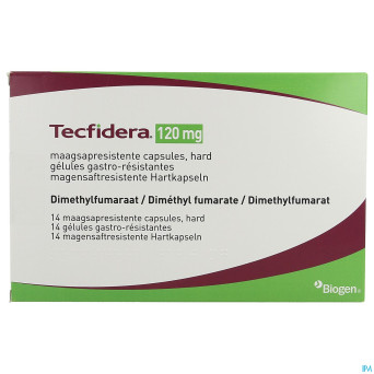 Tecfidera 120mg abacus gastro resist caps 14