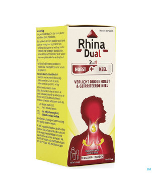 Rhina dual toux gorge sirop   100ml