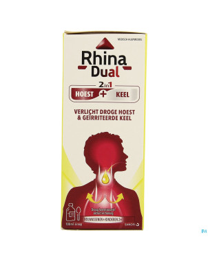 Rhina dual toux gorge sirop   100ml