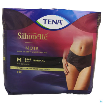 Tena silhouette noir low waist m 10    795516