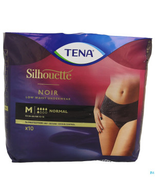 Tena silhouette noir low waist m 10    795516
