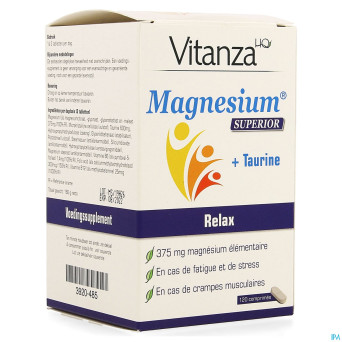 Vitanza hq magnesium superior    comp 120