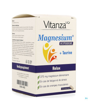 Vitanza hq magnesium superior    comp 120