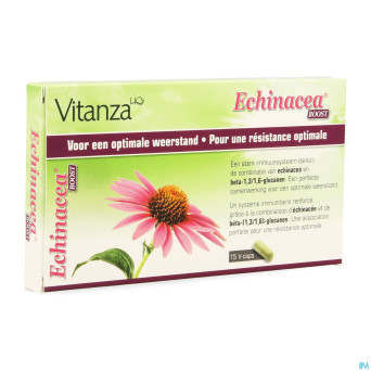 Vitanza hq echinacea boost    v-caps 15