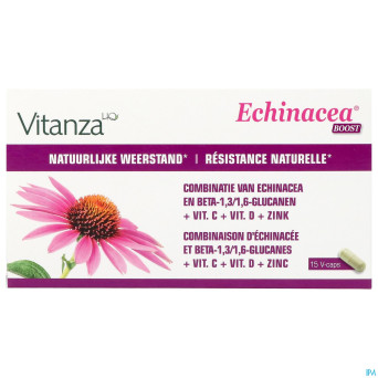 Vitanza hq echinacea boost    v-caps 15
