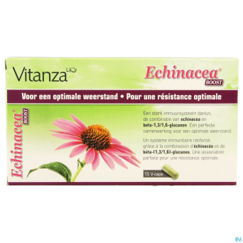 Vitanza hq echinacea boost    v-caps 15