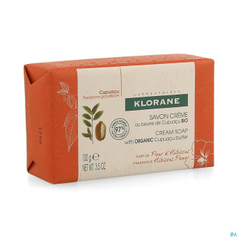 Klorane corps savon hibiscus 100g nf