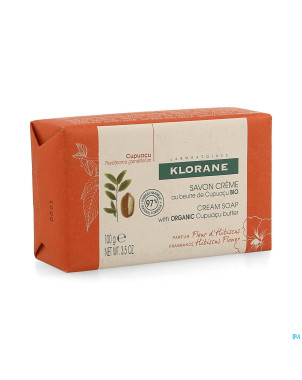Klorane corps savon hibiscus 100g nf