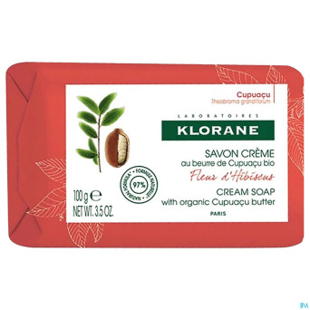 Klorane corps savon hibiscus 100g nf
