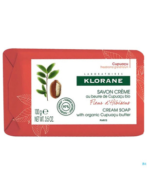 Klorane corps savon hibiscus 100g nf