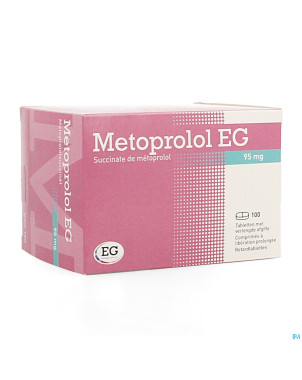 Metoprolol eg  95mg lib.prolongee comp 100