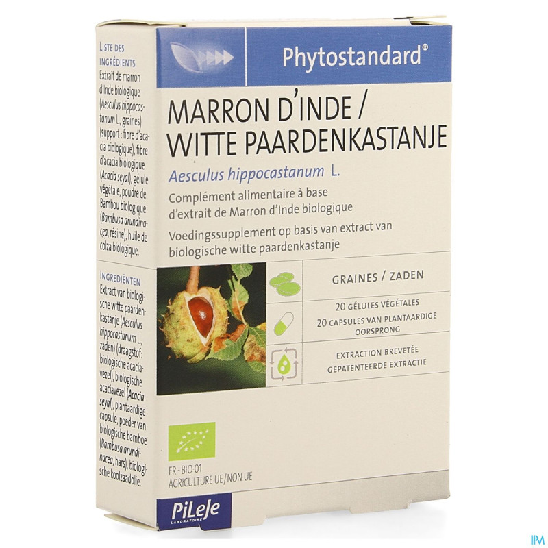 Phytostandard marron inde   caps 20