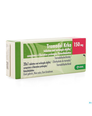 Tramadol krka 150mg lib.prolongee comp  20 x 150mg