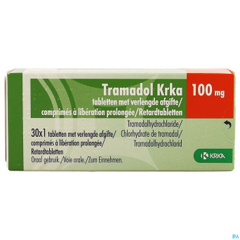 Tramadol krka 100mg lib.prolongee comp  30 x 100mg