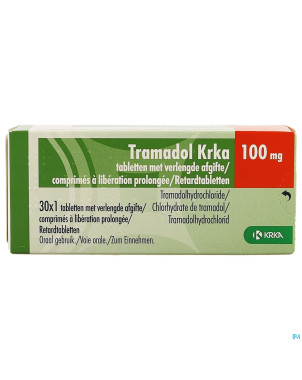 Tramadol krka 100mg lib.prolongee comp  30 x 100mg