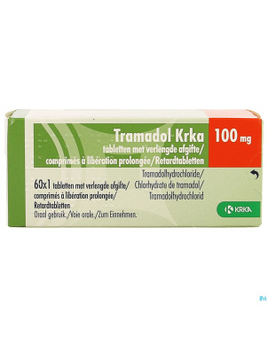 Tramadol krka 100mg lib.prolongee comp  60 x 100mg
