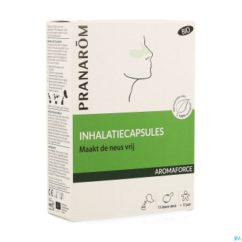 Aromaforce bio inhalation caps 15 nf