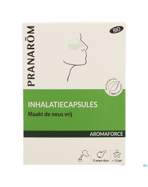 Aromaforce bio inhalation caps 15 nf