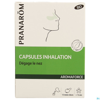 Aromaforce bio inhalation caps 15 nf