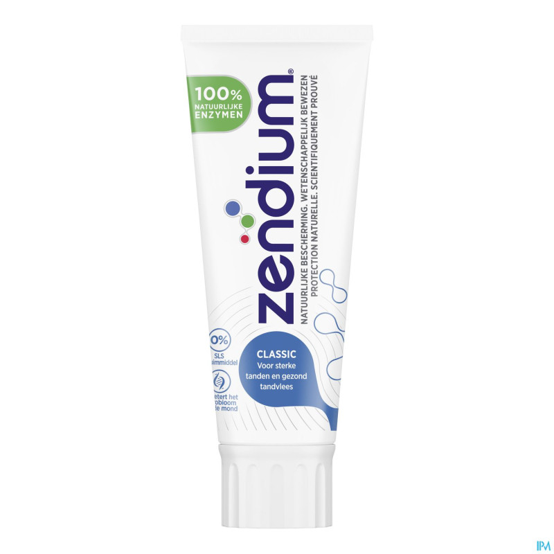 Zendium extra fresh dentifrice 75ml