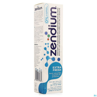 Zendium extra fresh dentifrice 75ml