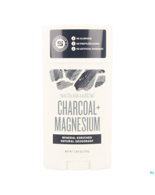 Schmidt's stick charcoal & magnesium 75g