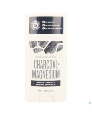 Schmidt's stick charcoal & magnesium 75g