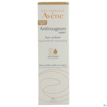 Avene antirougeur unify spf30 creme teinte    40ml