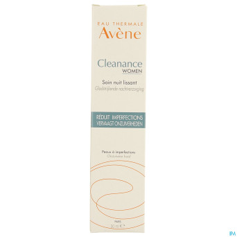 Avene cleanance women soin nuit    creme 30ml