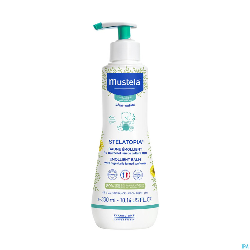 Mustela pa stelatopia baume emollient    300ml nf
