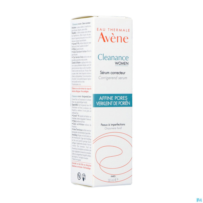 Avene cleanance women serum    creme 30ml