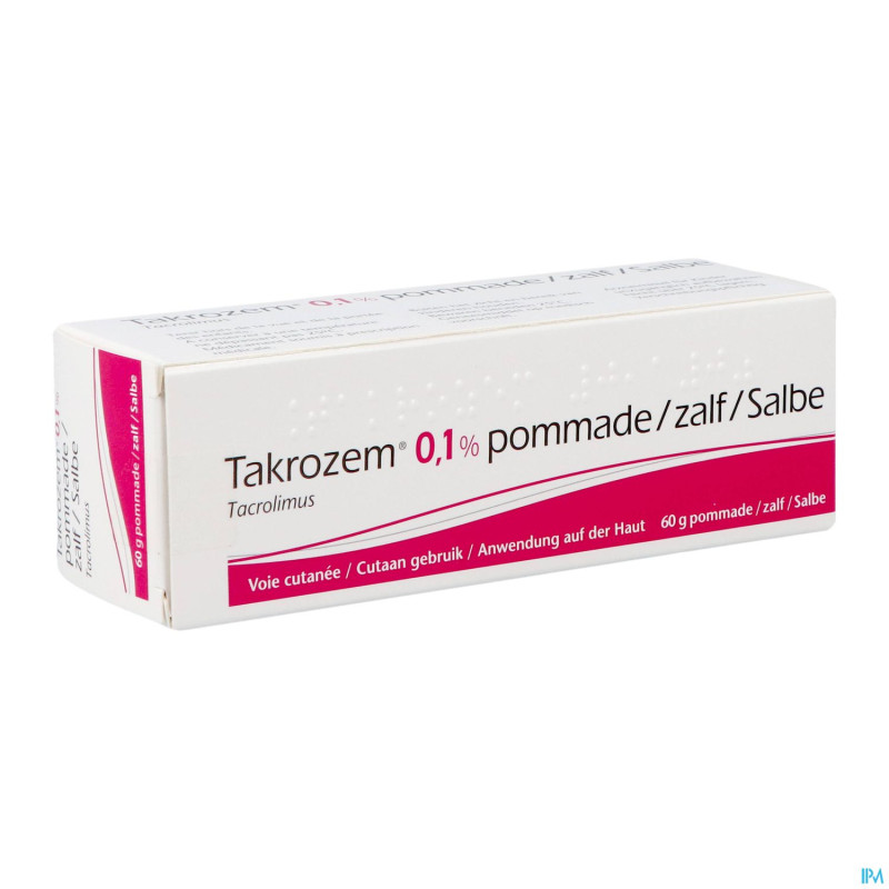 Takrozem 0,1% pommade  60g