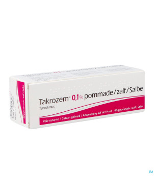Takrozem 0,1% pommade  60g