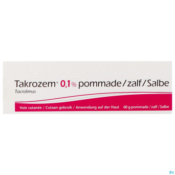 Takrozem 0,1% pommade  60g